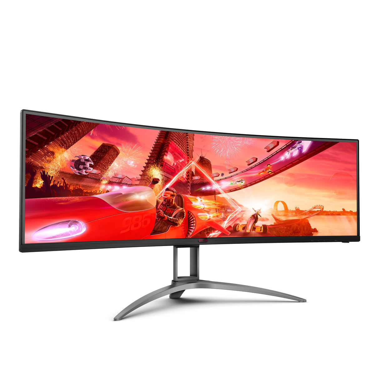 EAN 4038986118422 - AOC B2 AG493UCX2 pantalla para PC 124 cm (48.8") 5120 x 1440 Pixeles Quad HD LED Negro imagen 7