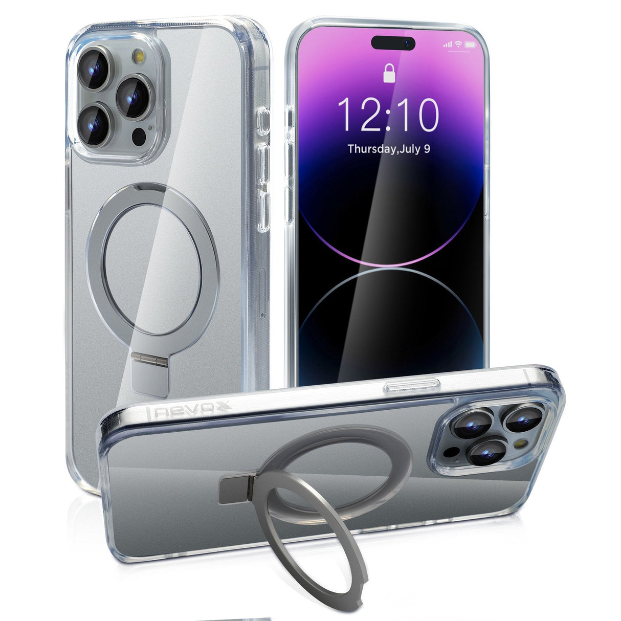 EAN 4250686412901 - nevox StyleShell SHOCKFlex funda para teléfono móvil 17 cm (6.7") Transparente imagen 1