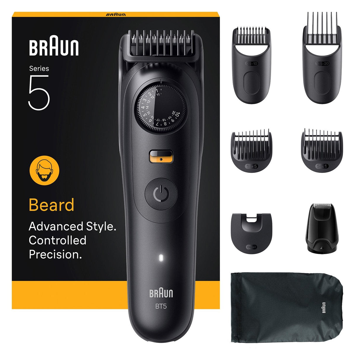 Barbero Braun Beard Trimmer Bt5560 Blkmat