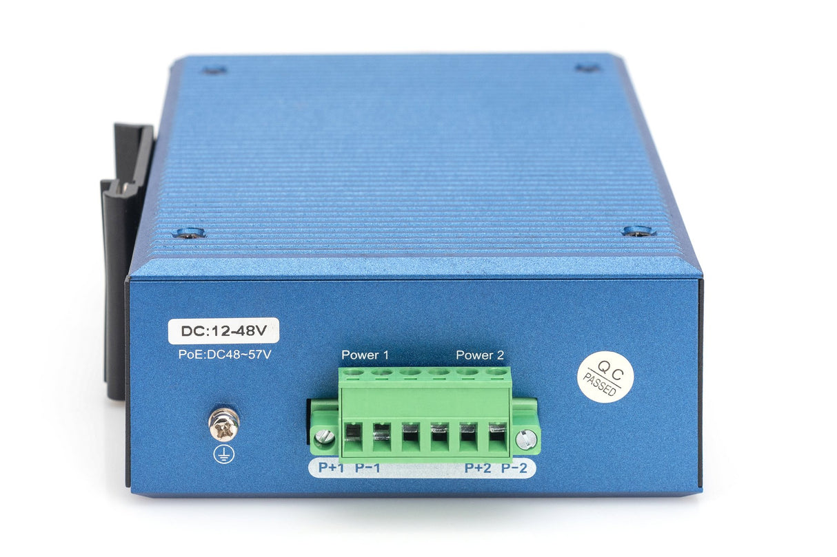 EAN 4016032490265 - Digitus DN-651146 switch No administrado Fast Ethernet (10/100) Negro, Azul imagen 3
