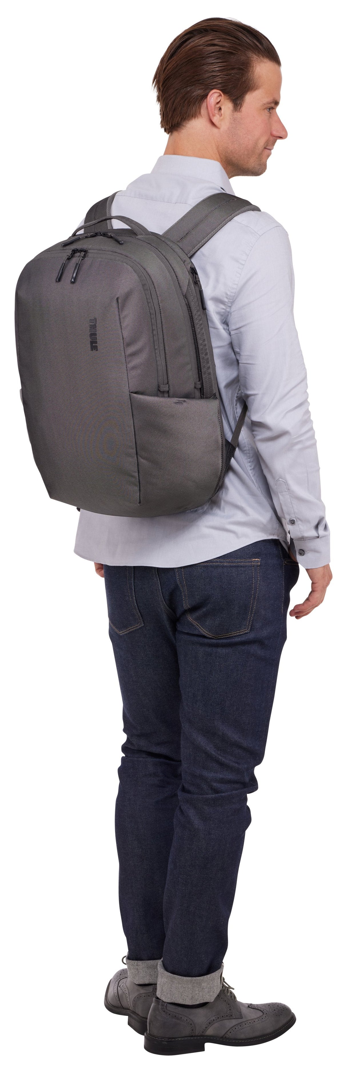 Mochila Thule Subterra 10.9" 2 Tslb417 Vetiver Gray Informal Gris Poliéster