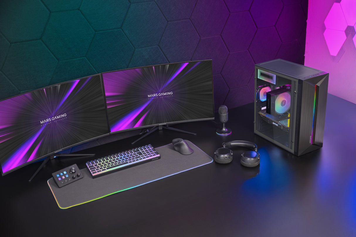 EAN 8435693110590 - Mars Gaming MC-Blaze Midi Tower Negro imagen 9
