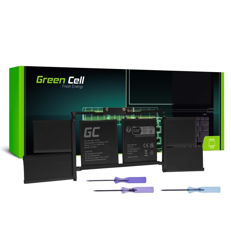 Green Cell Battery A1820 For Apple Macbook Pro 15 A1707 (2016, 2017)
