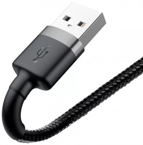 EAN 6953156275010 - Baseus CALKLF-CG1 cable de conector Lightning 2 m Gris, Negro imagen 3
