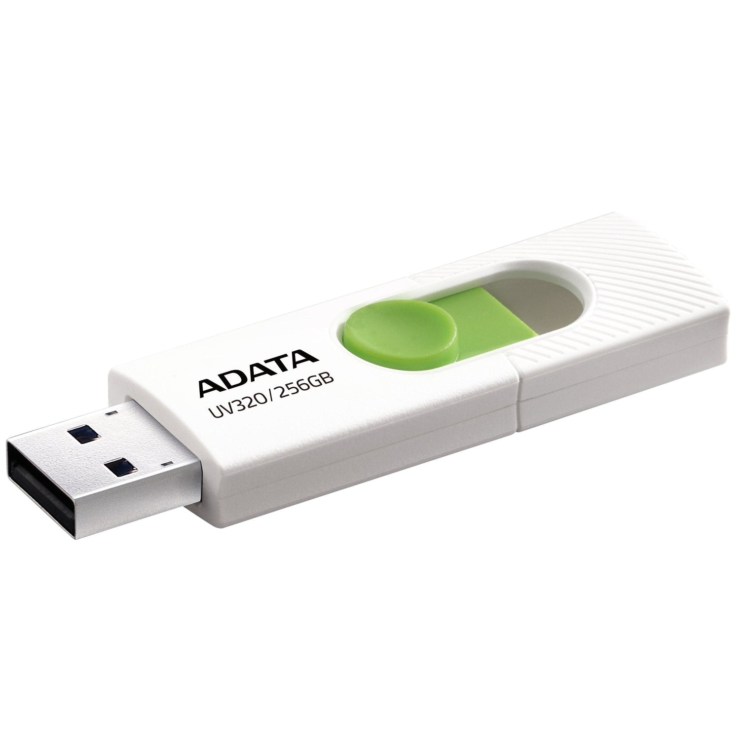 Pendrive Adata Uv320 256 Gb, Usb Blanco/Verde, Usb-A 3.2 Gen 1