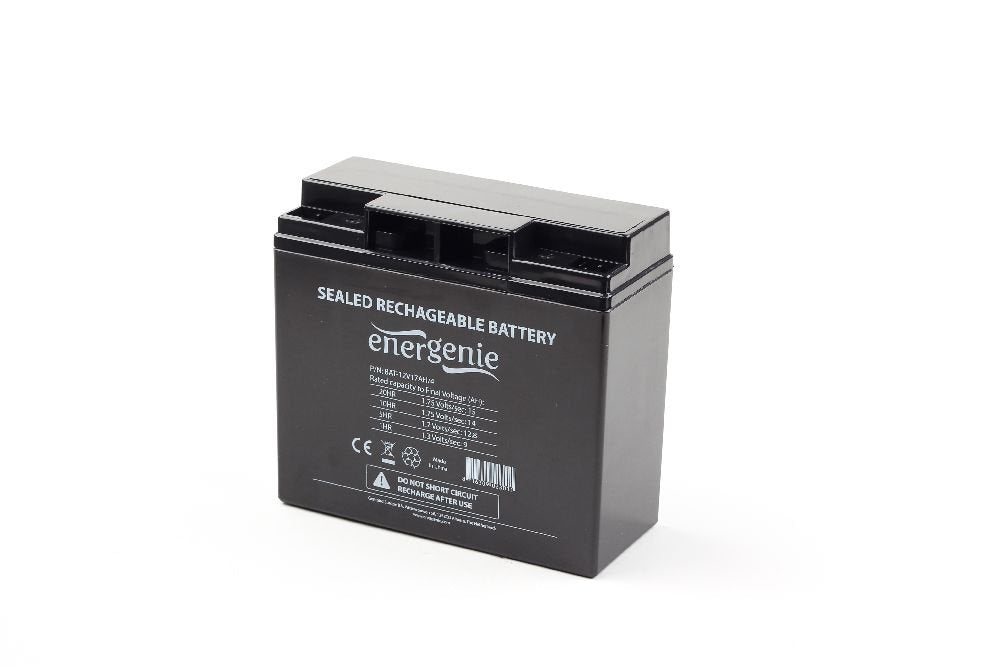 EAN 8716309028011 - Gembird BAT-12V17AH/4 batería para sistema ups Sealed Lead Acid (VRLA) 12 V 17 Ah imagen 1