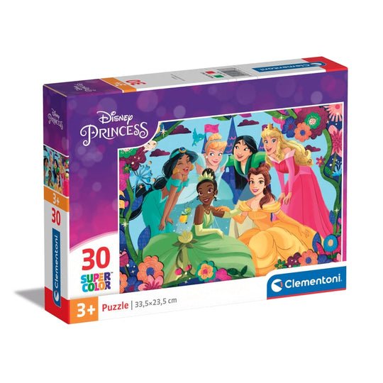EAN 8005125202768 - Clementoni Supercolor Disney Princess Puzzle rompecabezas 30 pieza(s) Dibujos imagen 1