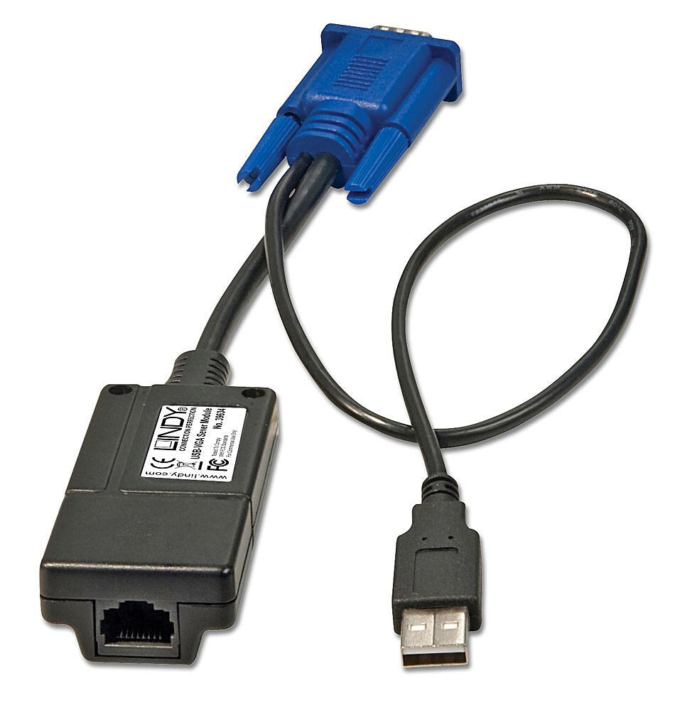 EAN 4002888396349 - Lindy 39634 cable divisor y combinador Negro, Azul imagen 1