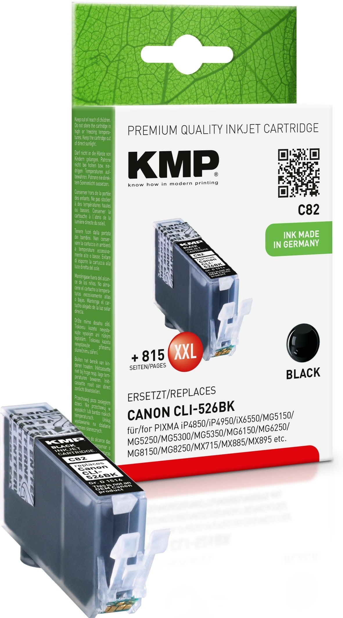 Kmp C82 Negro 1 Pieza(S)