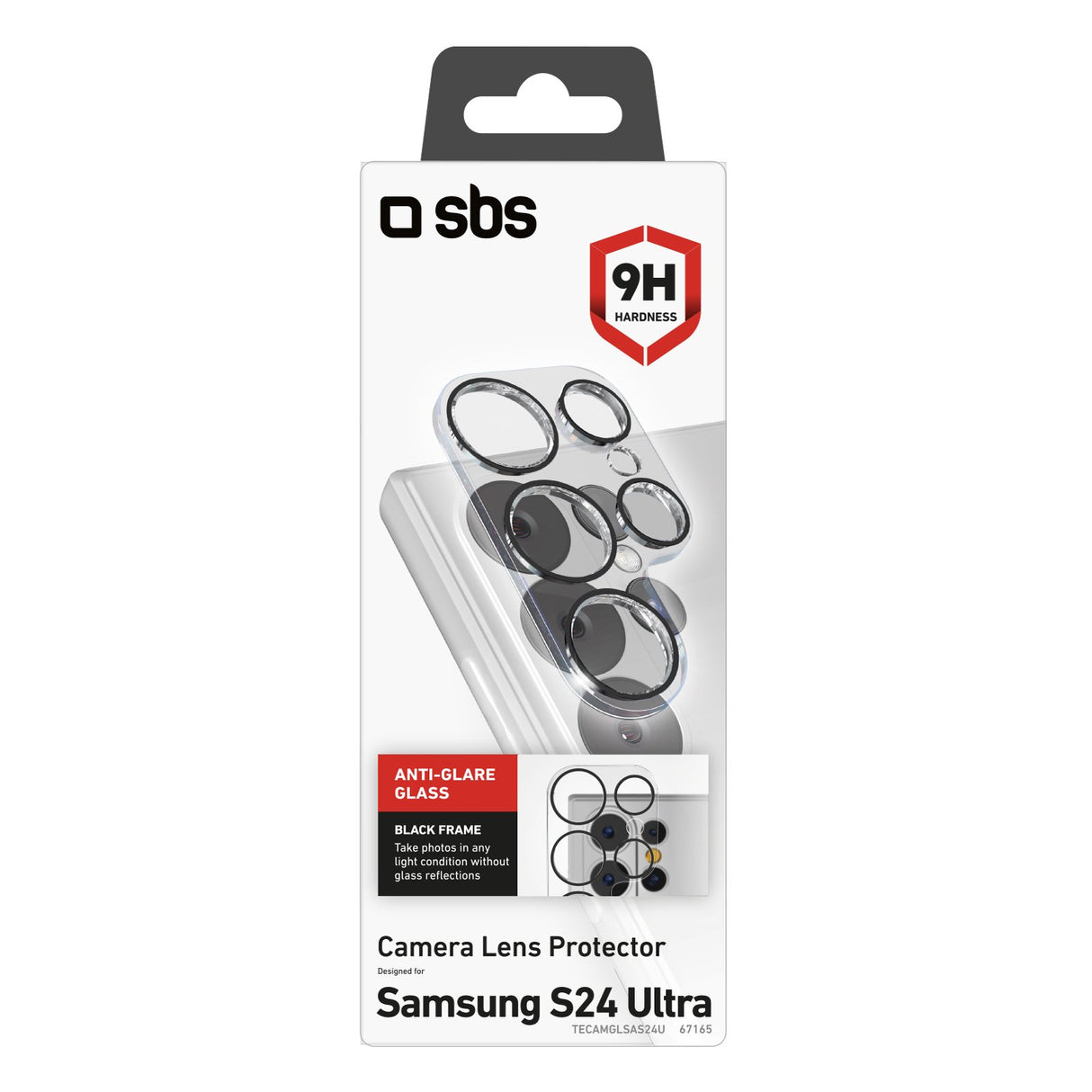 EAN 8018417467165 - SBS TECAMGLSAS24U protector de pantalla o trasero para teléfono móvil Protector para lentes de cámara Sam imagen 3