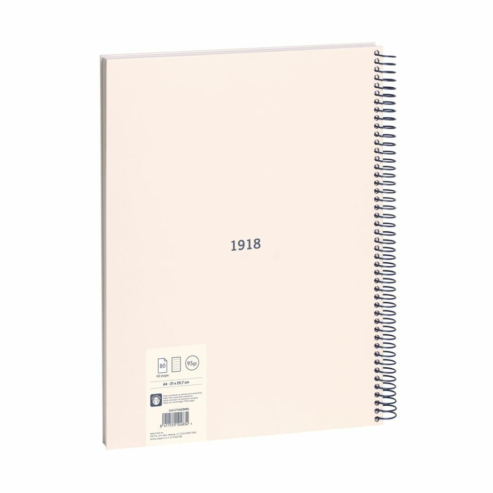 EAN 8411574104834 - Milan 57142E80BG cuaderno y block 80 hojas Beige imagen 4