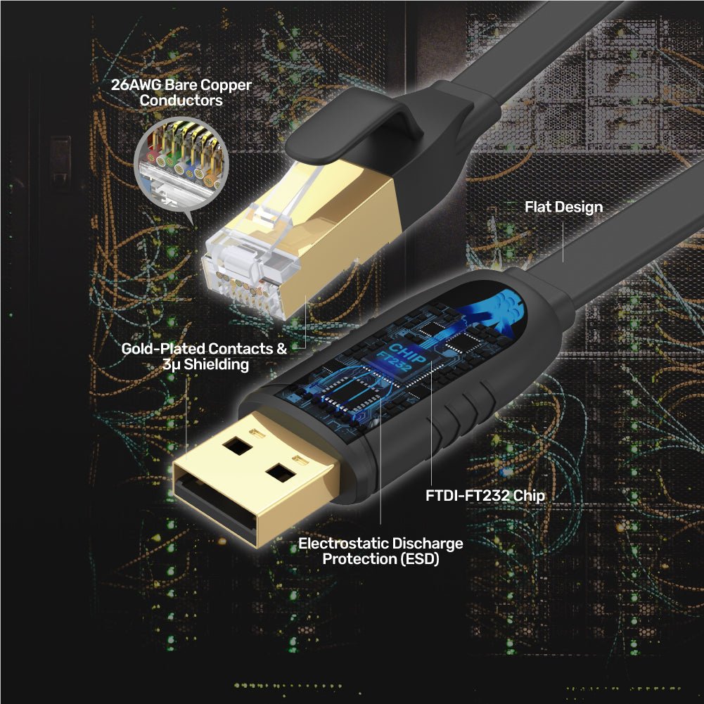 EAN 4894160041678 - UNITEK Y-SP02001B cable de red Negro 18 m imagen 5