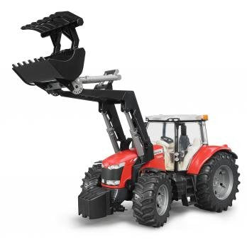 Bruder Massey Ferguson Con Cargador Frontal 03047