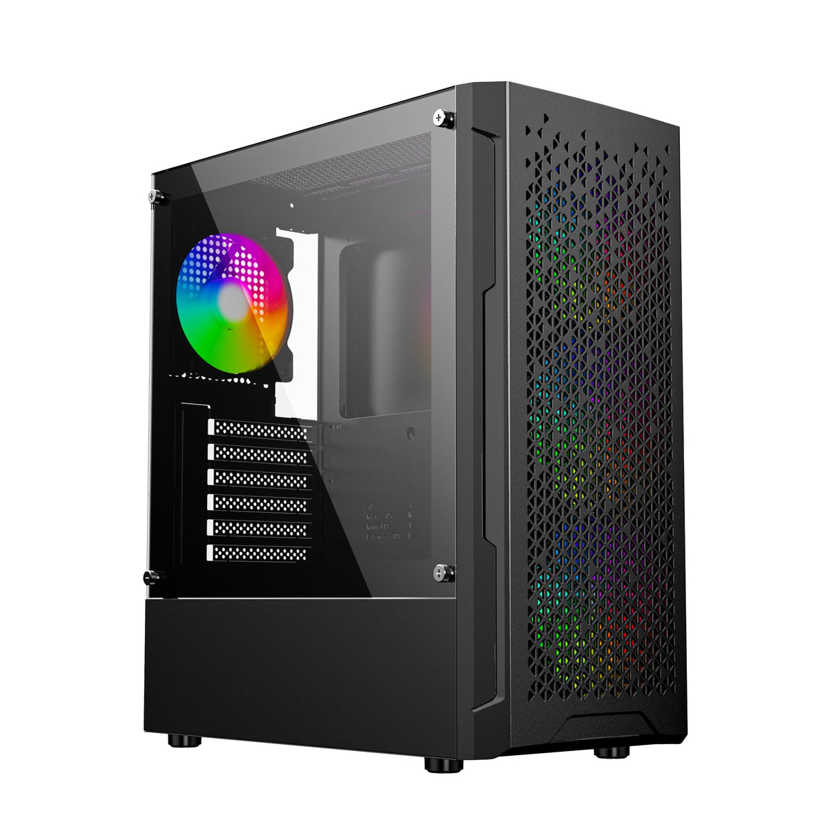 EAN 8716309127479 - Gembird Fornax 400X Midi Tower Negro imagen 1