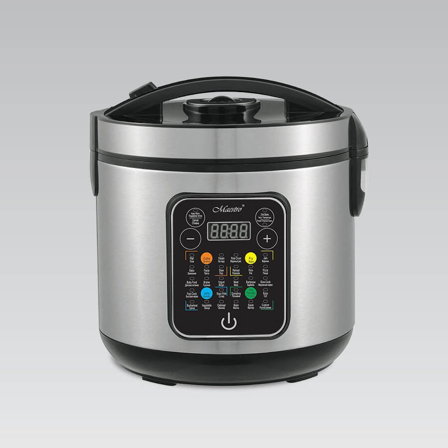 EAN 4820177143999 - Maestro MR-794 olla multi-cocción 5 L 900 W Negro, Acero satinado imagen 3