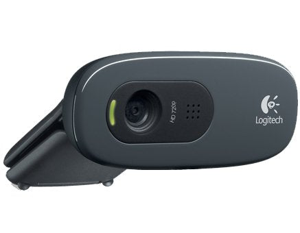 Logitech Hd Webcam C270 Cámara Web 3 Mp 1280 X 720 Pixeles Usb 2.0 Negro, Gris