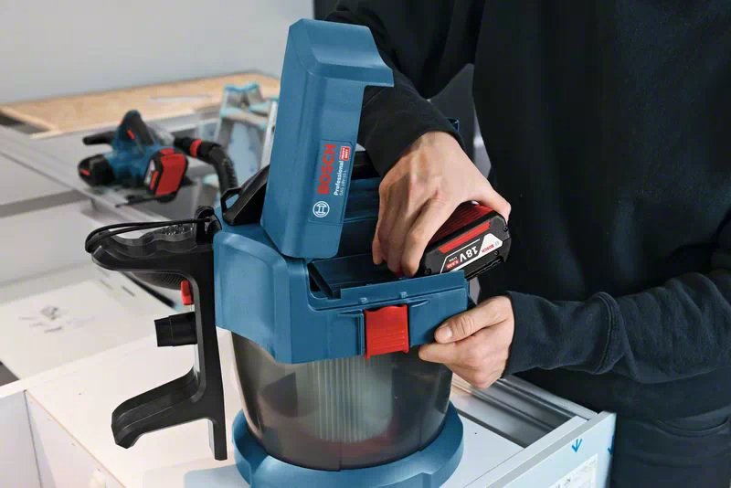 EAN 3165140995405 - Bosch GAS 18V-10 L Professional Negro, Azul imagen 2