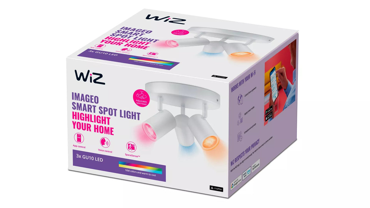 EAN 8719514554511 - WiZ 8719514554511 iluminación inteligente Punto de iluminación inteligente Wi-Fi/Bluetooth 4,9 W imagen 3