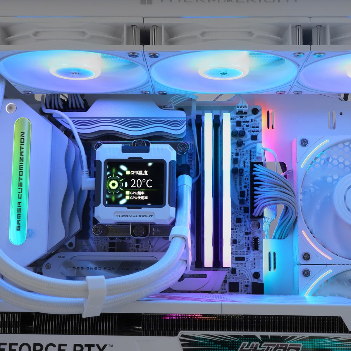 Water Cooler Cpu Aio Thermalright Frozen Warframe Argb Bran