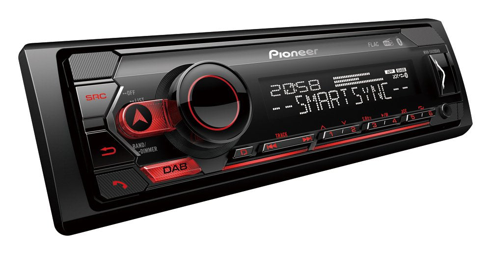 Pioneer Mvh-S420dab Receptor Multimedia Para Coche Negro 200 W Bluetooth