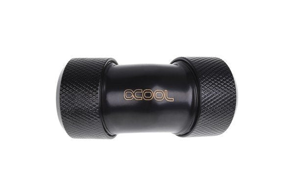 Alphacool 17405 Accesorio O Pieza De Sistema De Refrigeración Para Ordenador Racor, Conexión Negro, Racor, Latón, Negro, 1/4", 45°, 23 Mm