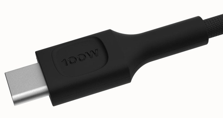Green Cell Usb-C To Usb-C Cable Powerstream 100w 0.3m Negro - Braided