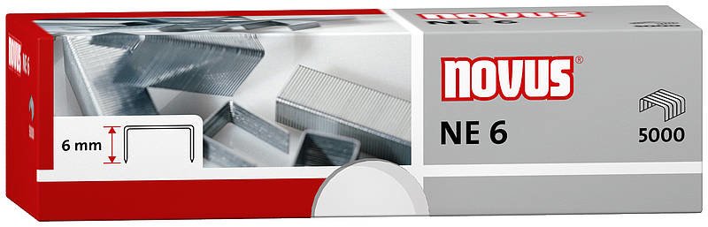 EAN 4009729003725 - Novus NE 6 Paquete de grapas 5000 grapas imagen 1