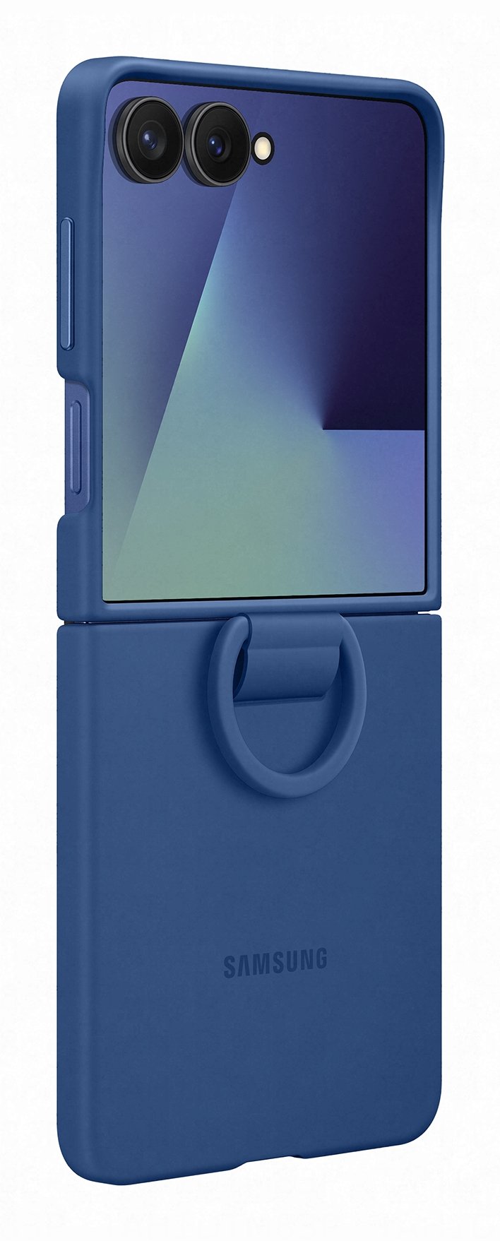 Samsung Ring Case (Silicone) Fr Galaxy Flip7 Azul