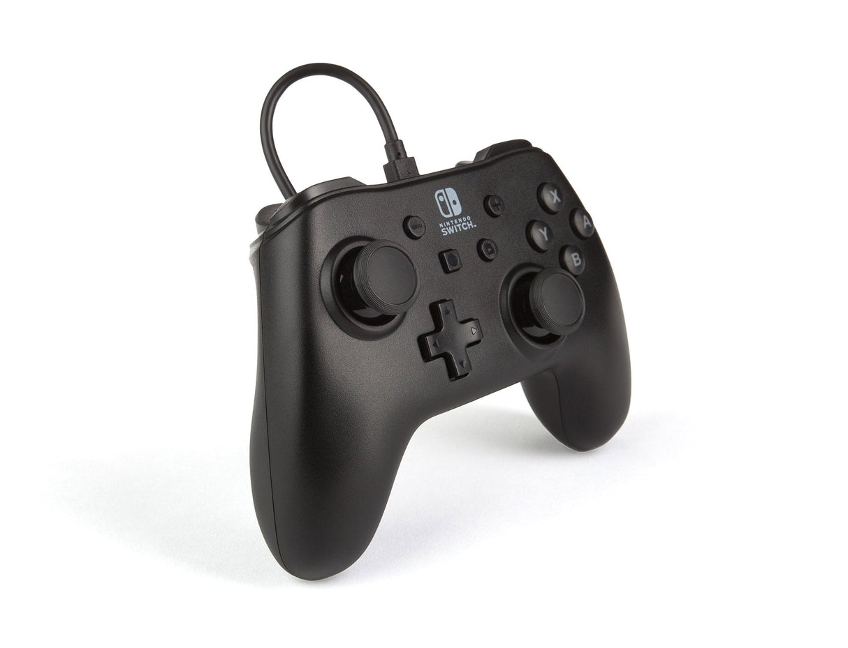 Mando Gaming Powera Para Nintendo Switch Negro Mate