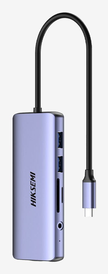 Hiksemi Hub Hs-Hub-Ds11 11 In 1 Hdmi 4k Vga Sd Micro Sd Fast Charge
