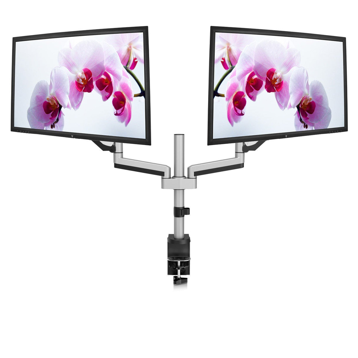 EAN 0662919099096 - V7 DM1DTA-1E soporte para monitor 81,3 cm (32") Escritorio Plata imagen 4