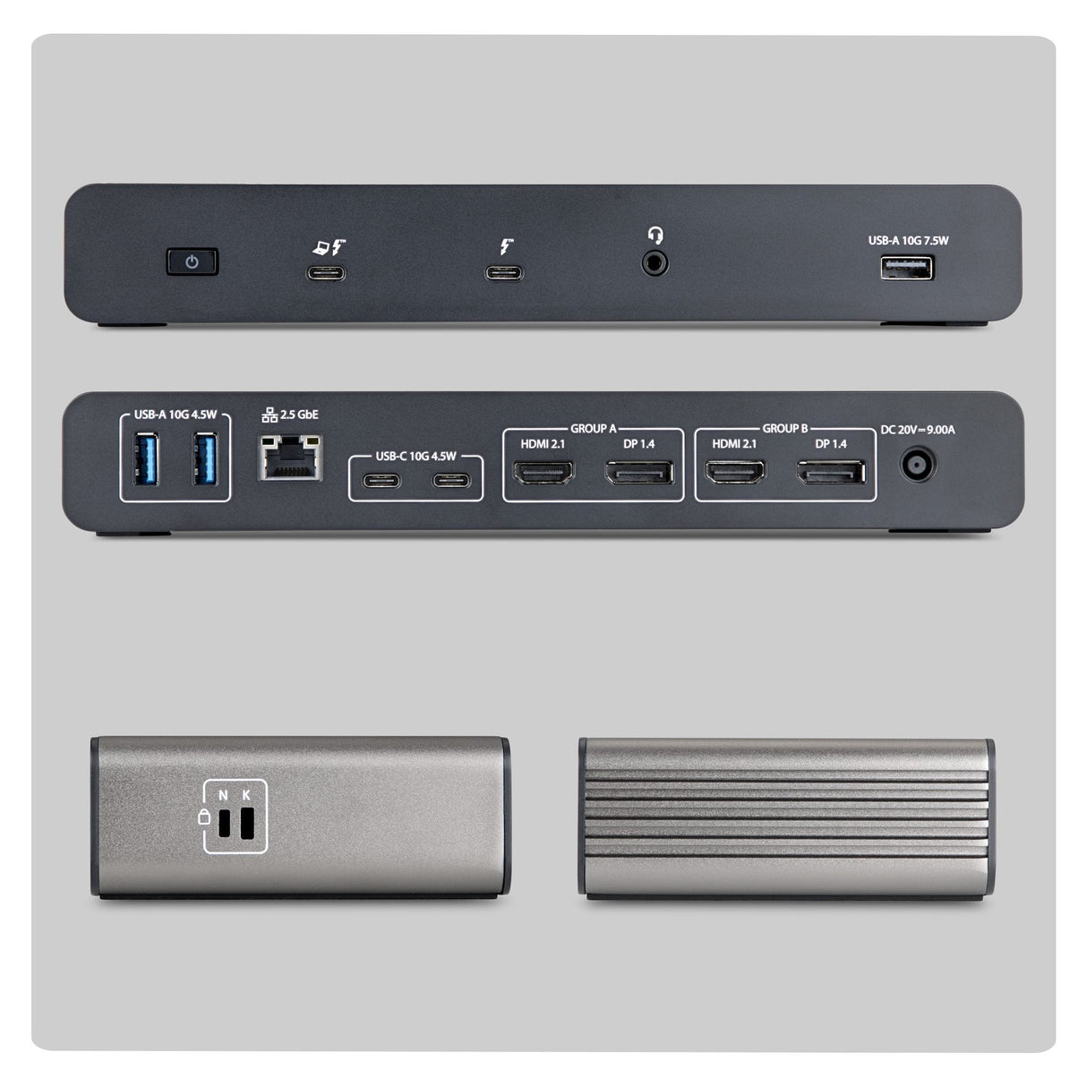 Startech.Com Startech - Estación De Acoplamiento - Para Laptop - Usb4 / Thunderbolt 4 / Thunderbolt 5