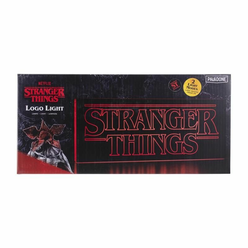 Lampara Paladone Sranger Things Logo Rectangular