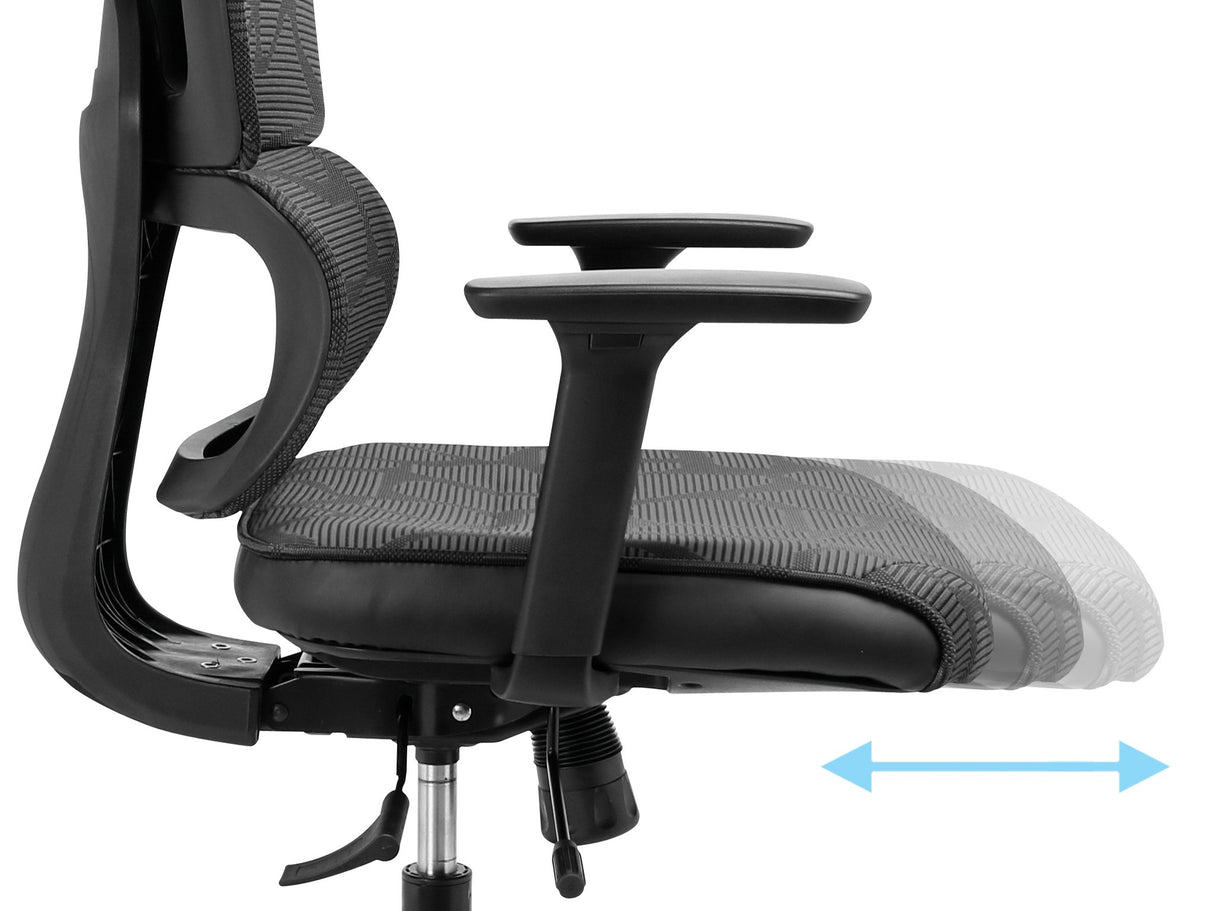 EAN 5705730640964 - Sandberg 640-96 silla para videojuegos Silla para videojuegos universal Asiento acolchado Negro, Gris imagen 8