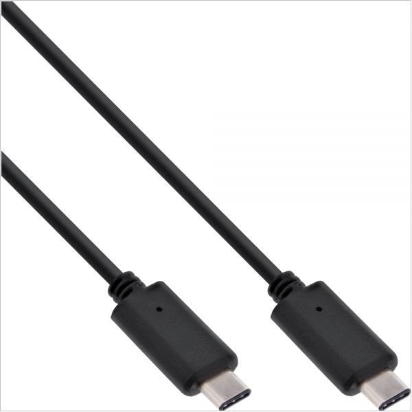 Inline 35701. Cable Usb 3.1 Tipo C Macho-Macho. 1m. Negro
