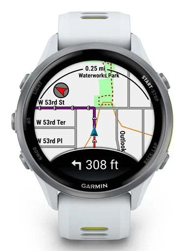 Garmin Forerunner 970 3,56 Cm (1.4") Amoled Digital 454 X 454 Pixeles Pantalla Táctil Blanco Wifi Gps (Satélite)