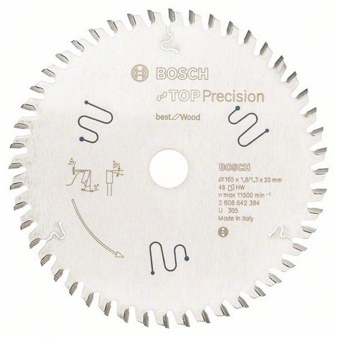 Bosch 2 608 642 384 Hoja De Sierra Circular 1 Pieza(S)