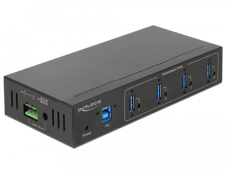 EAN 4043619633098 - DeLOCK 63309 hub de interfaz USB 3.2 Gen 1 (3.1 Gen 1) Type-B 5000 Mbit/s Negro imagen 1