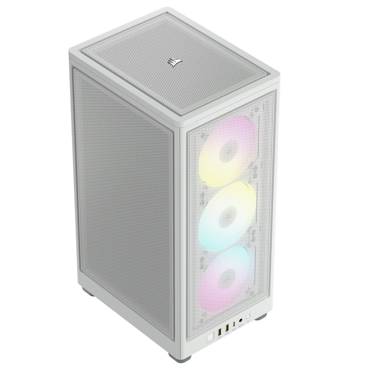 Caja Mini Itx Icue 2000d Rgb Airflow White Corsair
