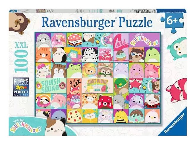 Puzzle Ravensburger Infantil Con Muchos Malvaviscos De Colores 100 Piezas