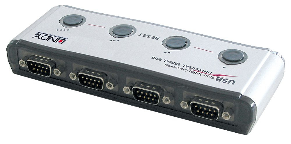 Convertidor Lindy Usb Serial 4 Puertos