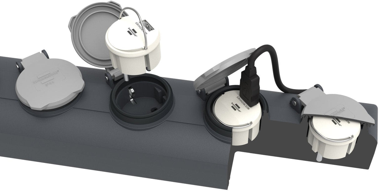 EAN 4007123680917 - Brennenstuhl 1508110 toma de corriente USB Blanco imagen 2