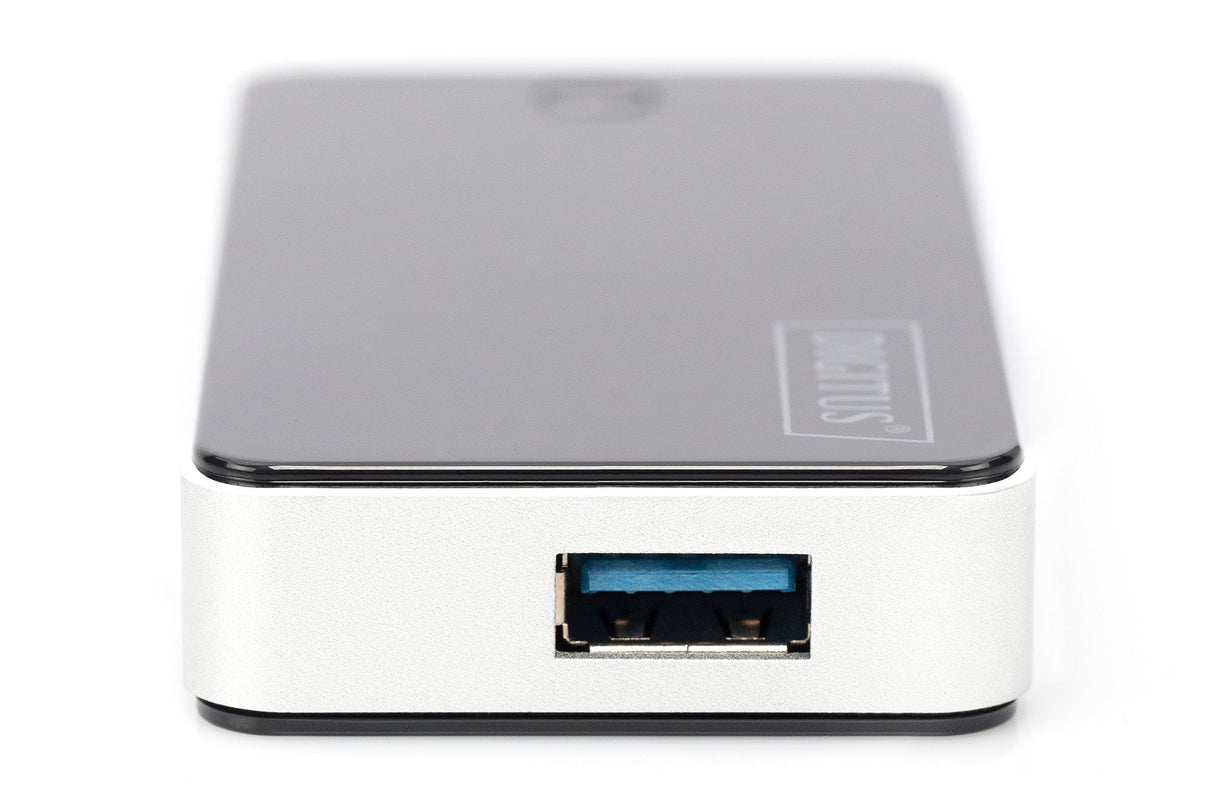 EAN 4016032317005 - Digitus DA-70231 hub de interfaz 5000 Mbit/s Negro, Plata imagen 4
