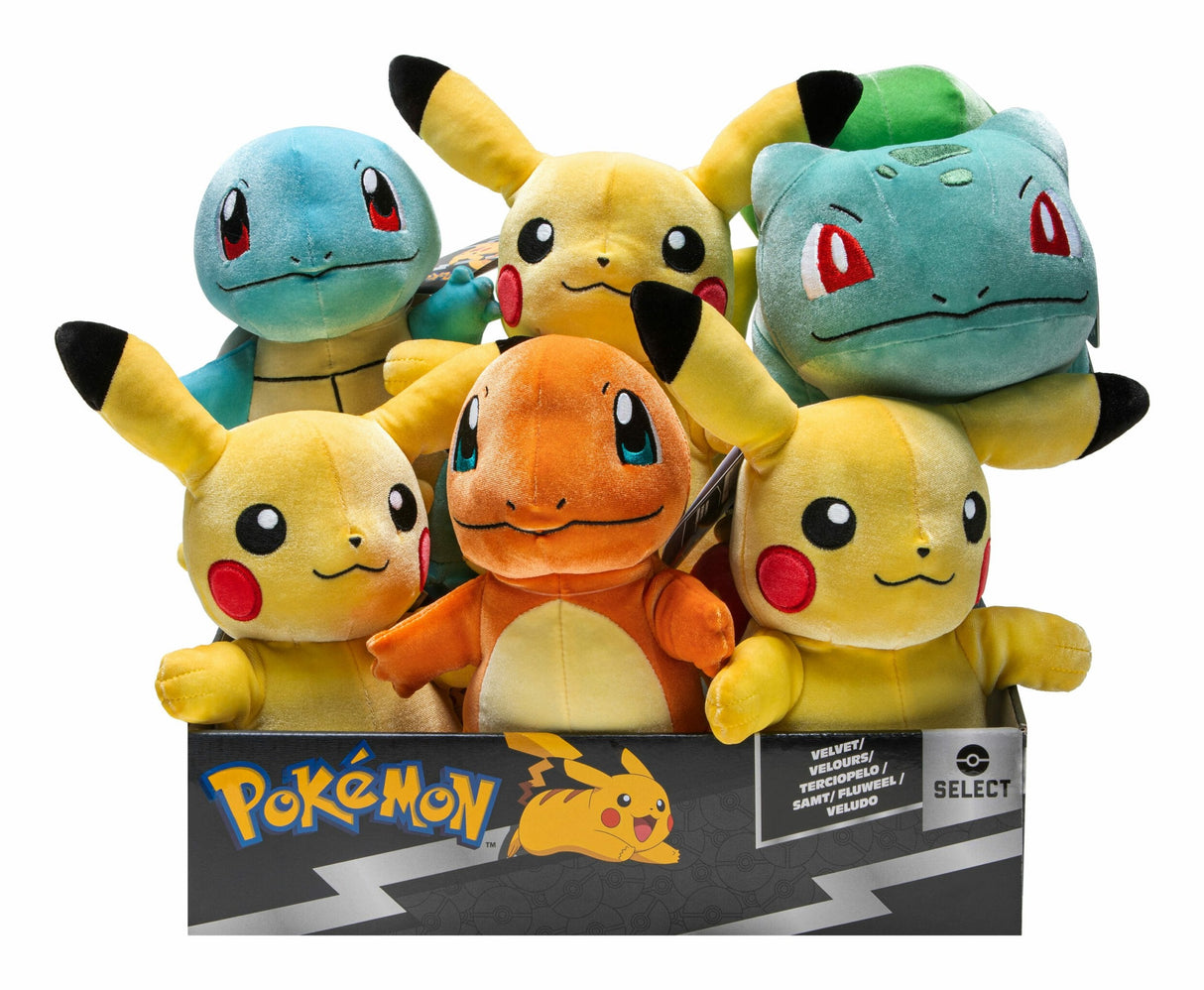 Peluche Pokemon Terciopelo Surtido Aleatorio 21 Cm