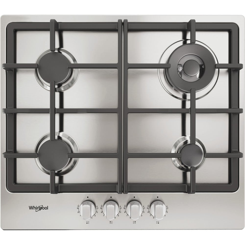 EAN 8003437641565 - Whirlpool TGML 661 IX R Acero inoxidable Integrado 58 cm Encimera de gas 4 zona(s) imagen 10