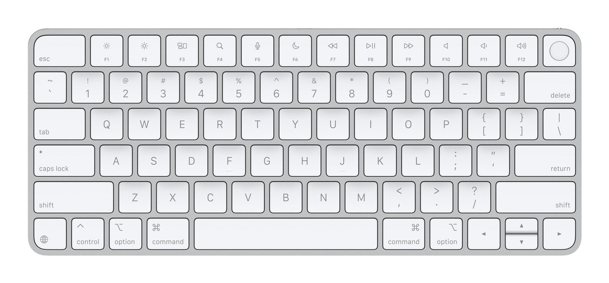 EAN 0195949633805 - Apple Magic teclado Universal USB + Bluetooth QWERTY Inglés de EE. UU. Plata, Blanco imagen 1
