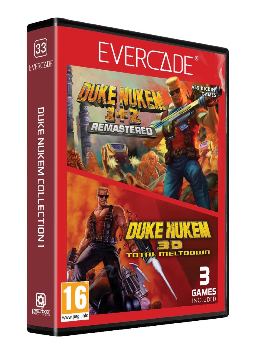 Juego Duke Nukem Cartucho 1 Retro