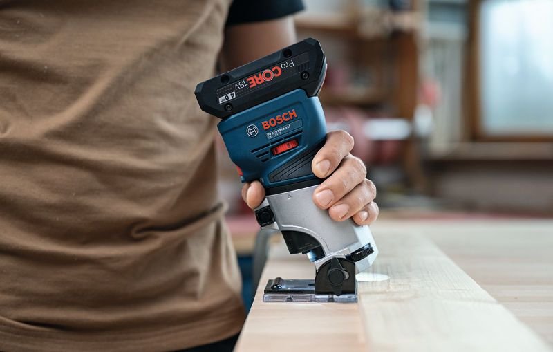 EAN 4059952640761 - Bosch GKF 18V-8 Negro, Azul 30000 RPM imagen 13