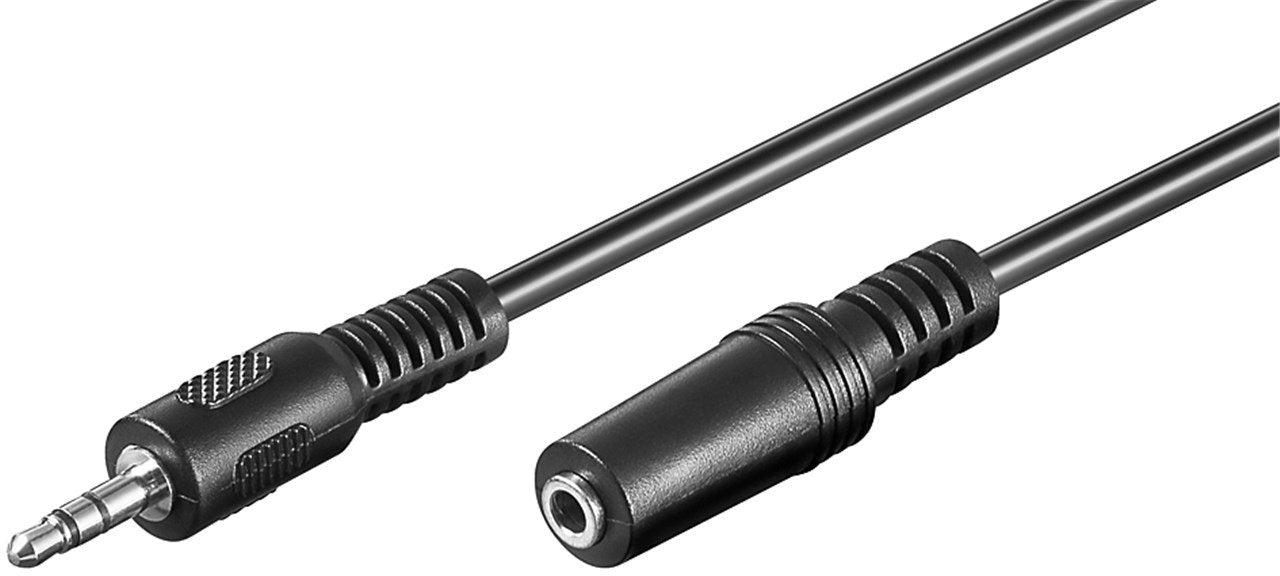 EAN 4040849500909 - Goobay 50090 cable de audio 5 m 3,5mm Negro imagen 1
