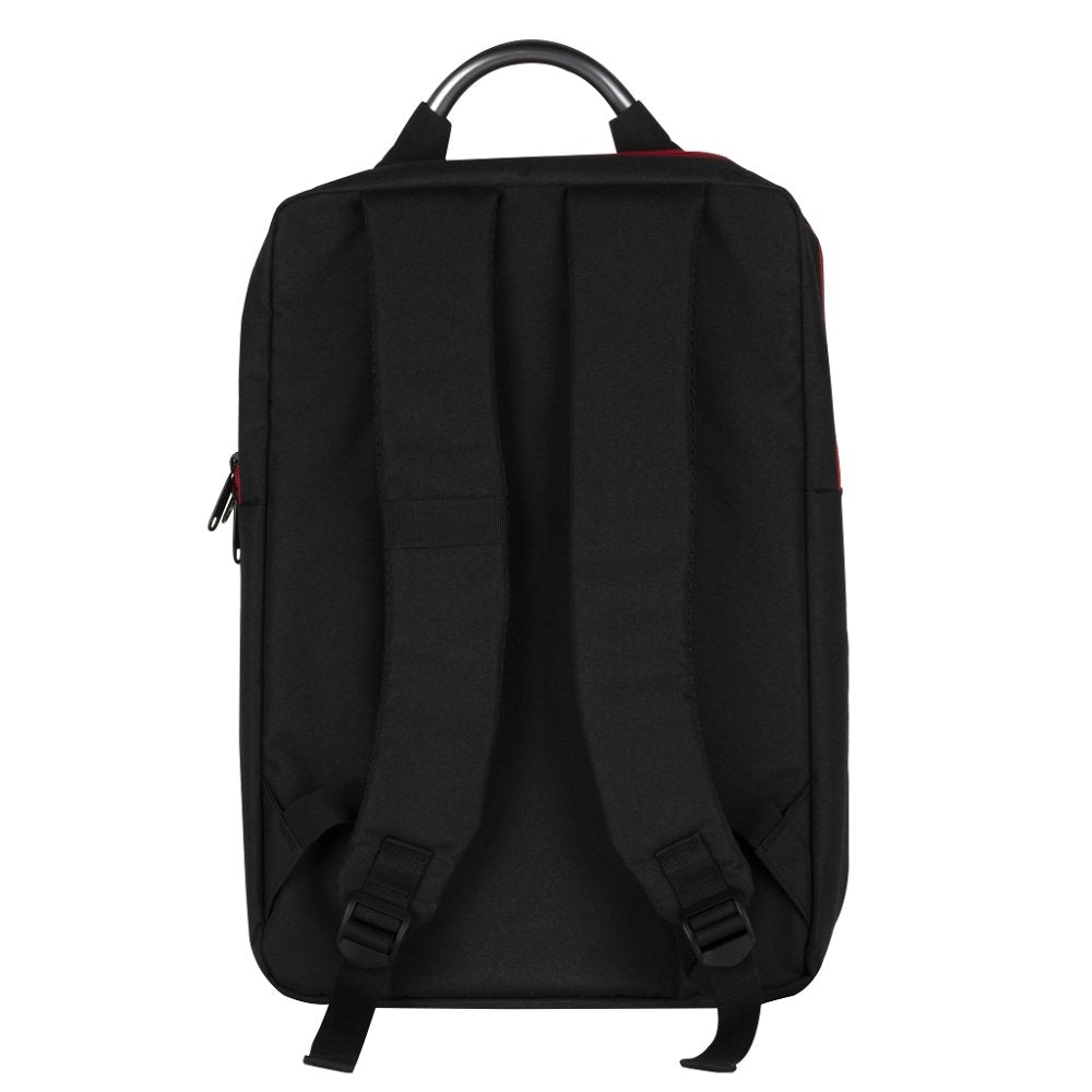EAN 3328170286169 - Konix Bjorn mochila Mochila informal Negro, Rojo imagen 4